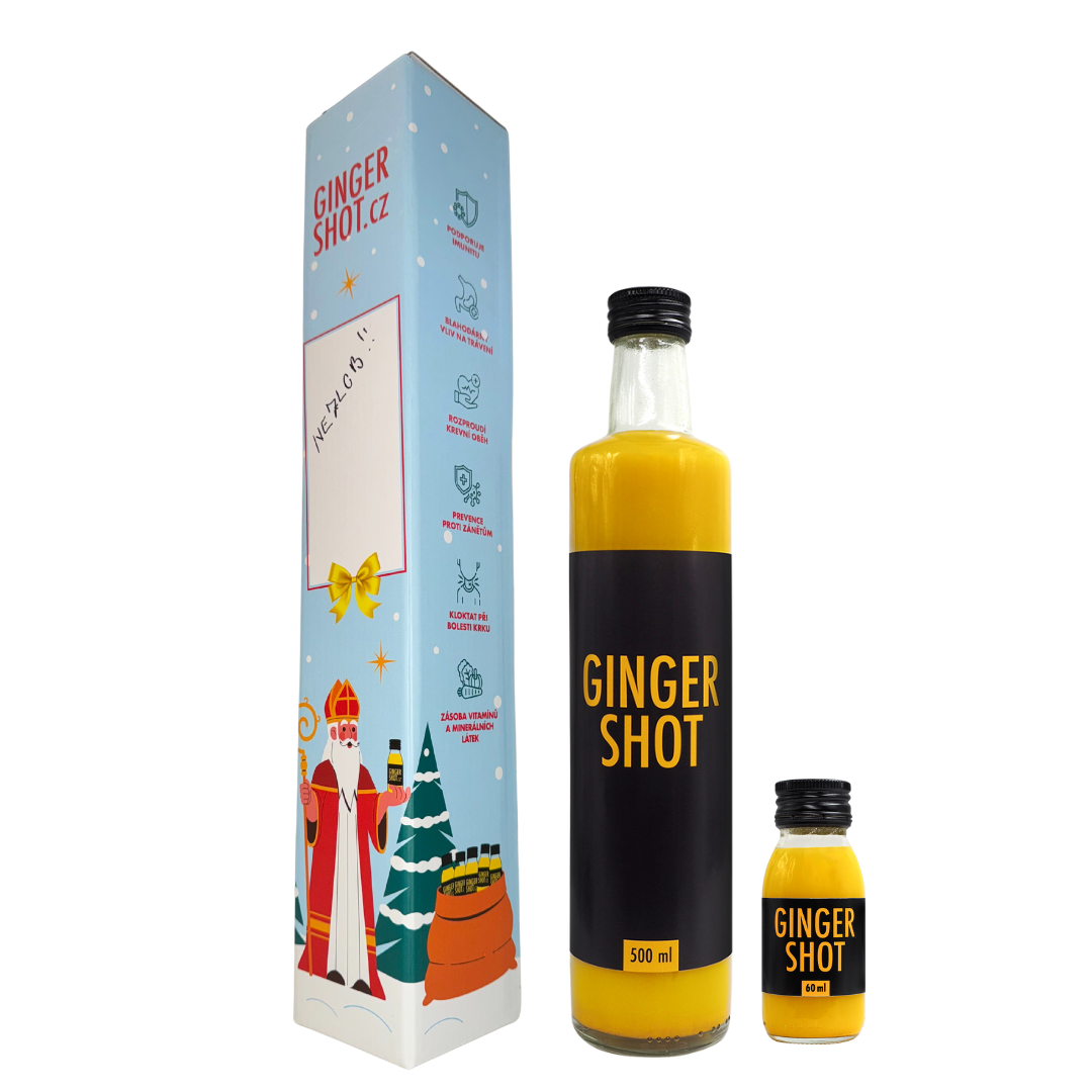 mikuláš krabička Ginger Shot